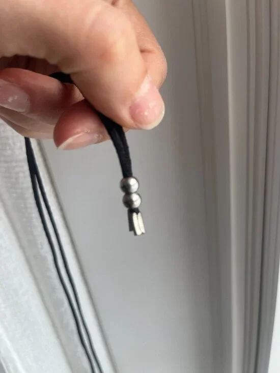 Zsolnay Hungary Eosin Ginkgo Leaf Pendant Necklace - Iridescent Green Gold - Picture 4 of 12